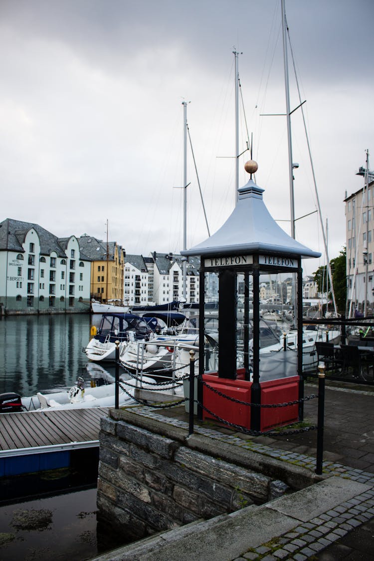 A Call Box At The Port