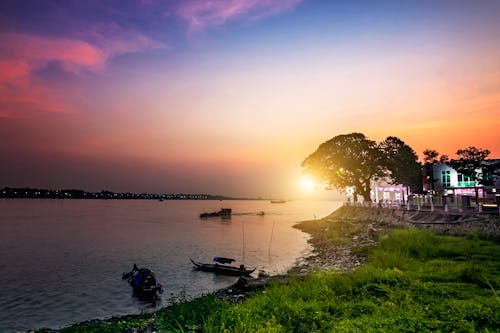 Fotobanka s bezplatnými fotkami na tému bầu trời, binh minh, cay