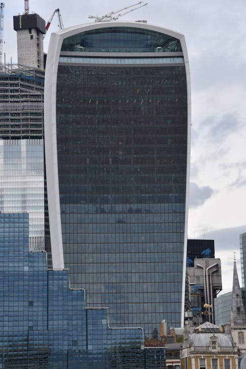 Foto d'estoc gratuïta de 20 Fenchurch Street, arquitectura, articles de vidre