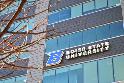 Gratis Edificio De La Universidad Estatal De Boise Foto de stock