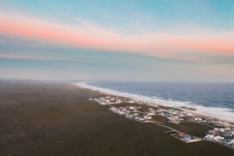 Beachfront Properties Along The Shoreline