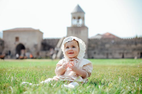 Kostnadsfri bild av baby klänning, barn, bebis