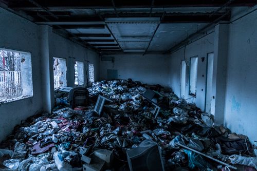 Cantina completa prima dell'intervento