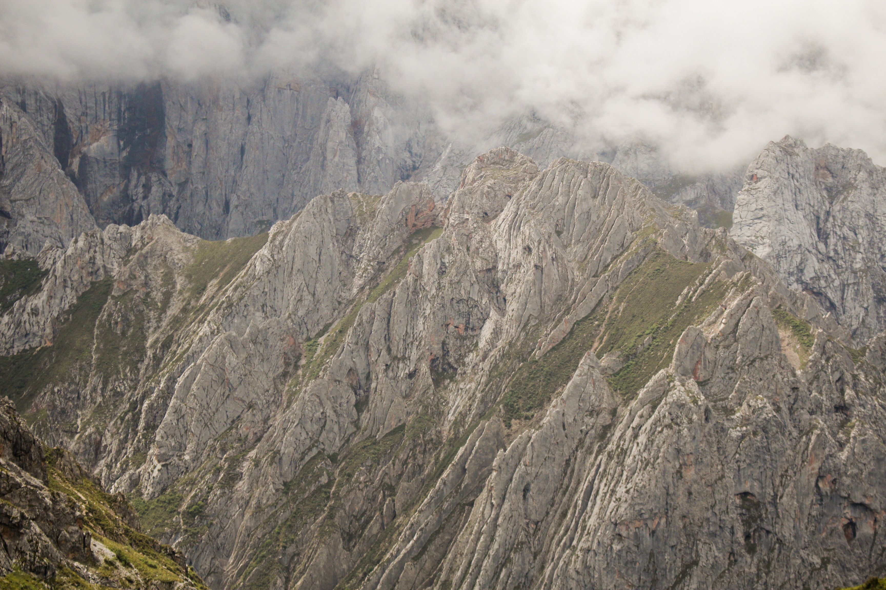 Gray Rocky Mountain Under the Blue Sky · Free Stock Photo
