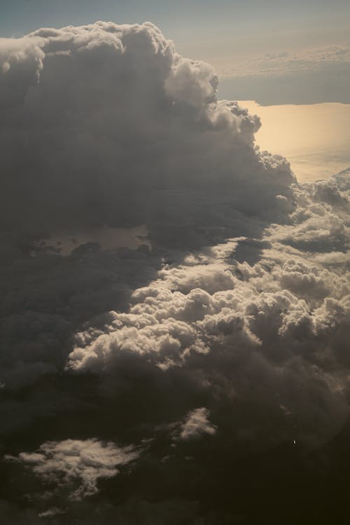 Ingyenes stockfotó ég, felhők, felülnézet témában
