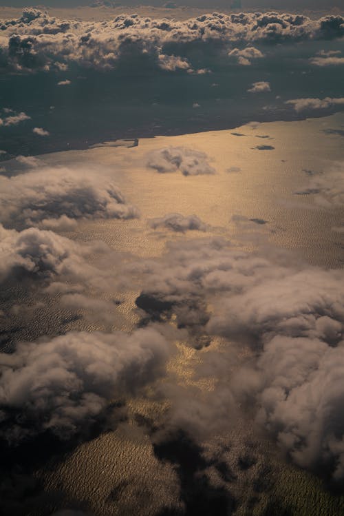 Clouds over Open Water on Sea