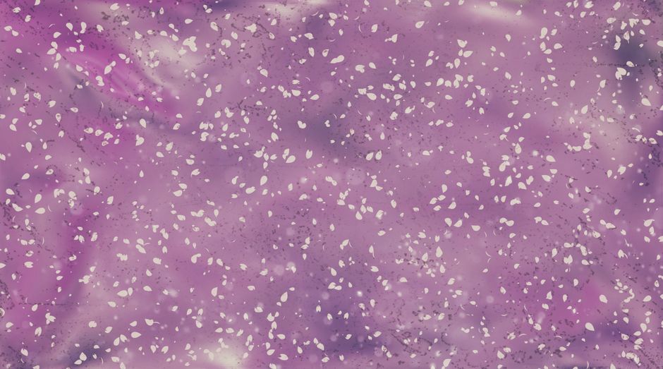 Vibrant abstract purple background with white speckles, ideal for design projects.