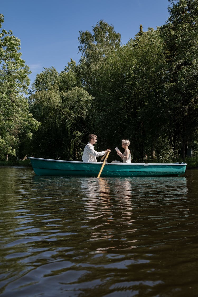 A Couple On A Boat 