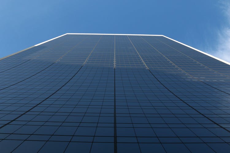 Glass Wall Of Building