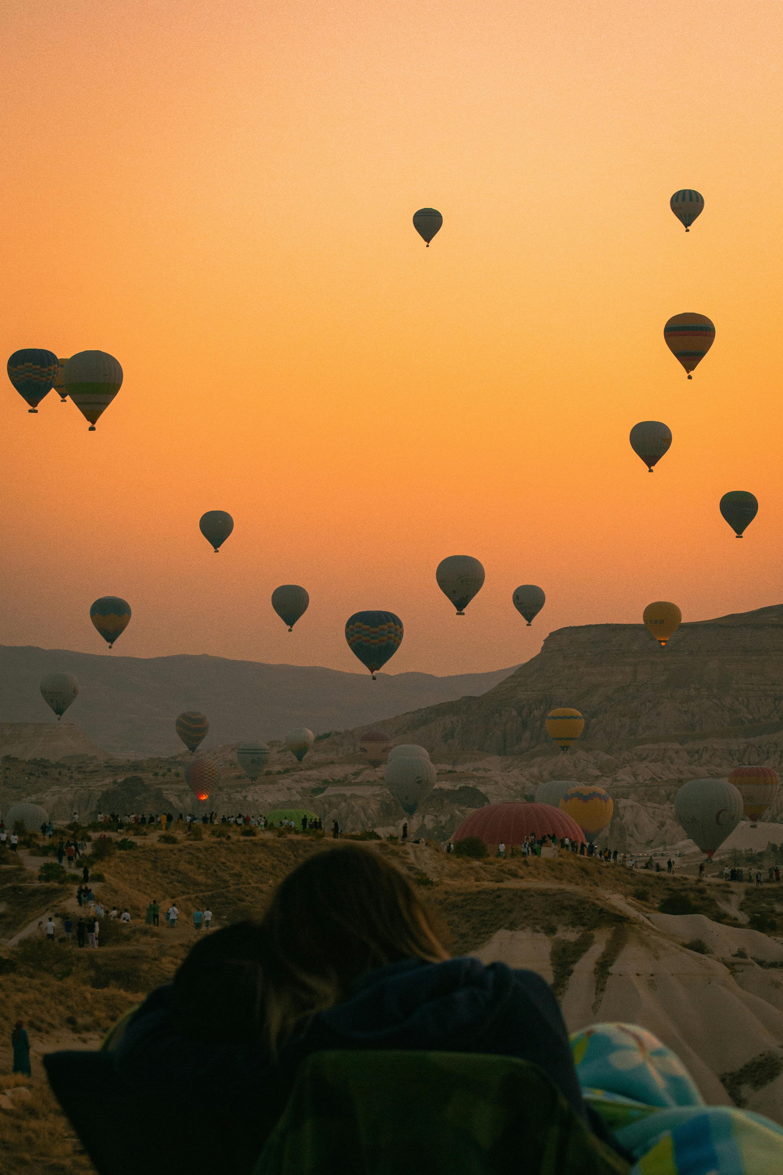 Hot Air Balloons in the Sky · Free Stock Photo