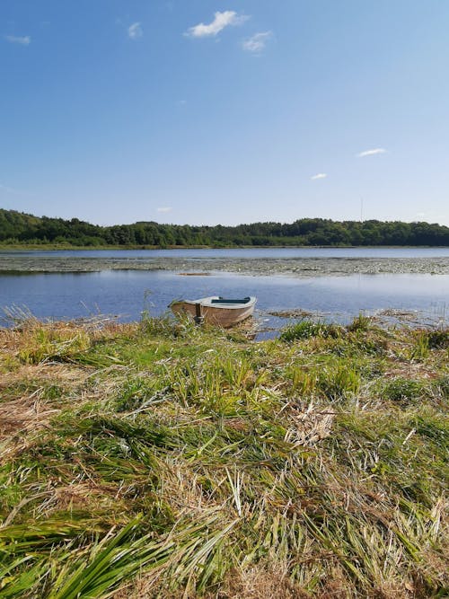 Základová fotografie zdarma na téma člun, jezero, krajina