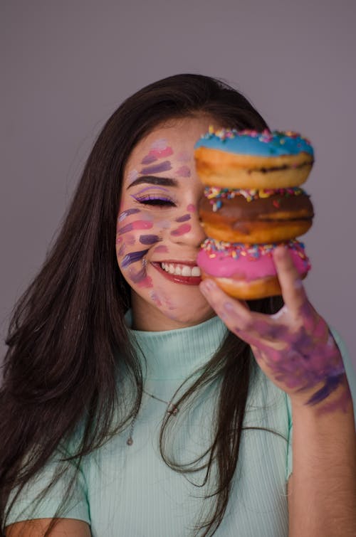 Foto profissional grátis de assados, balas, donuts