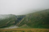 Green and Brown Mountains Under White Sky