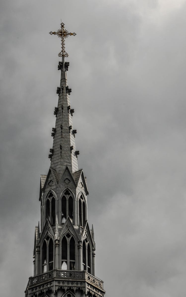 Monochrome Photo Of Eleanor Crosses