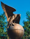 Brown Bird Statue