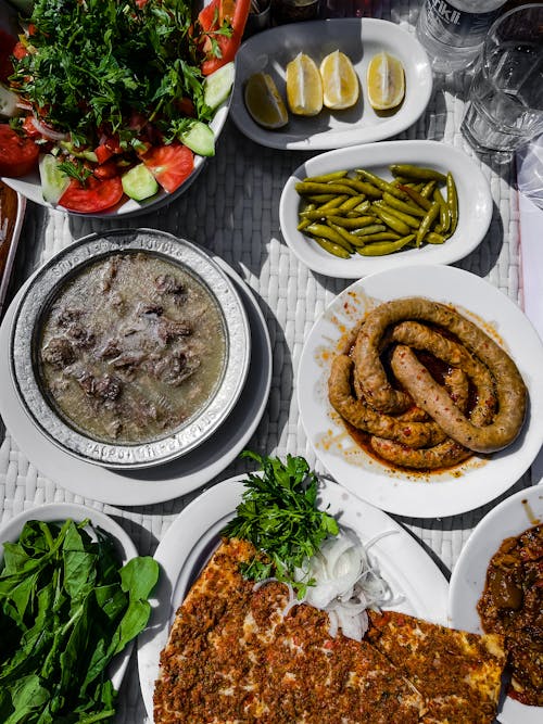 Foto profissional grátis de alimentos, banquete, carne