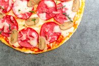 Pizza With Pepperoni and Cheese