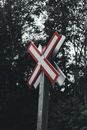 White and Red Cross Signage