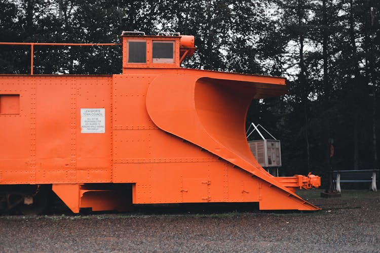 Massive Rail Vehicle For Rescue Actions