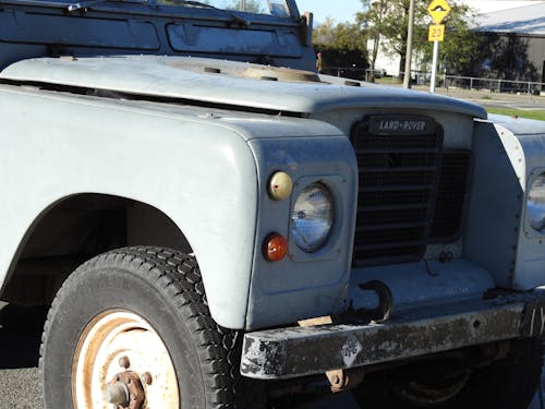 Free stock photo of land rover, old land rover Stock Photo
