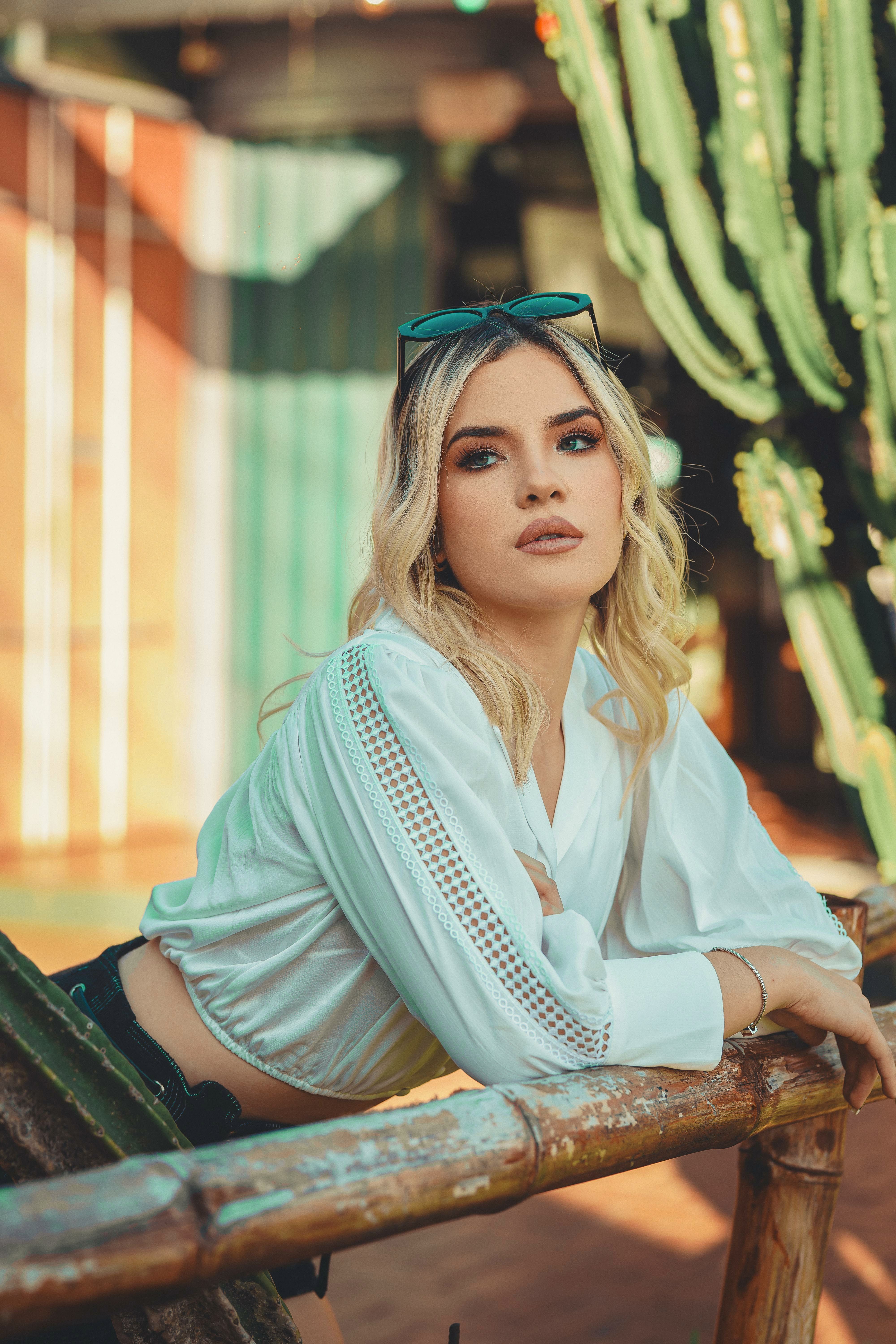 Cropped Bege Estampado