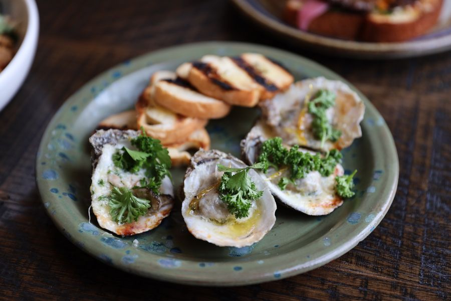 Reader cook of Chargrilled Oysters With Garlic Parmesan Butter