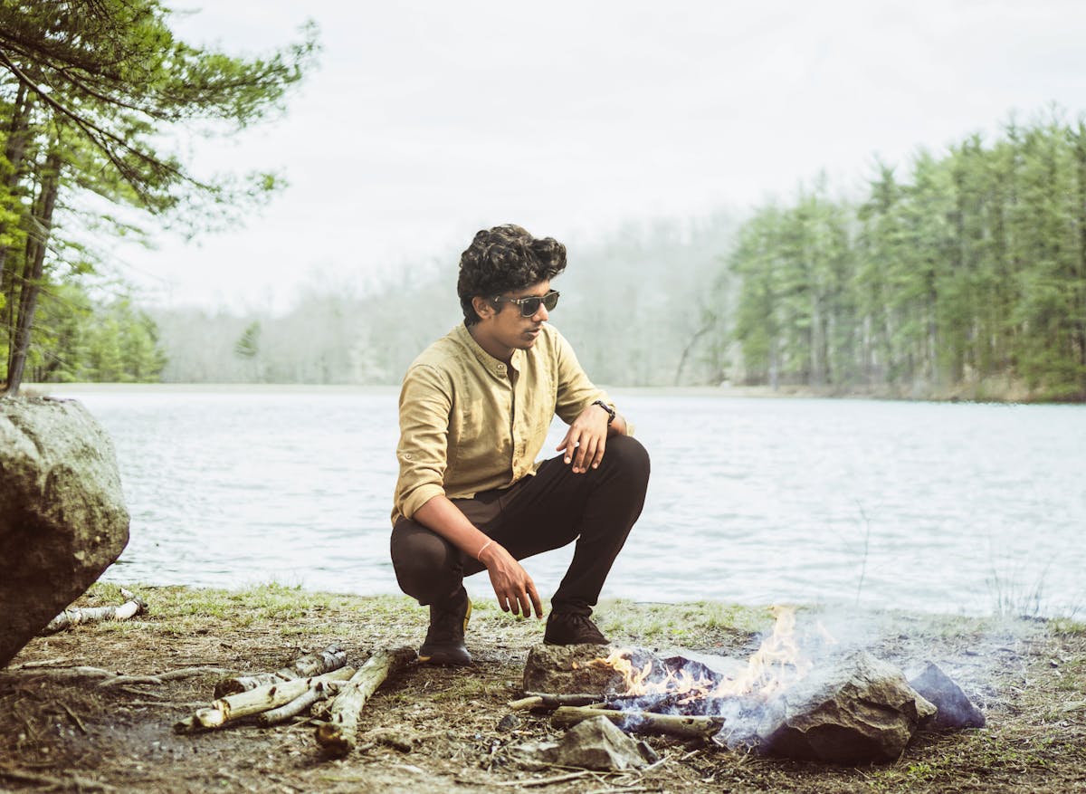 Simmering pot of vegan chili with beans and lentils