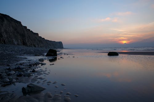 Free stock photo of Ã tÃ, contre jour, rocher