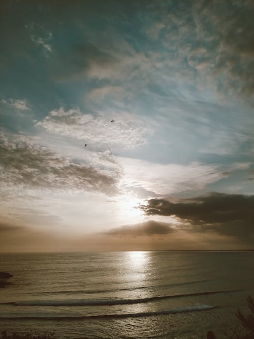 Drone Shot of the Sea