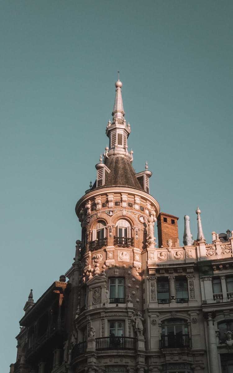 Baroque Building With Ornate Tower