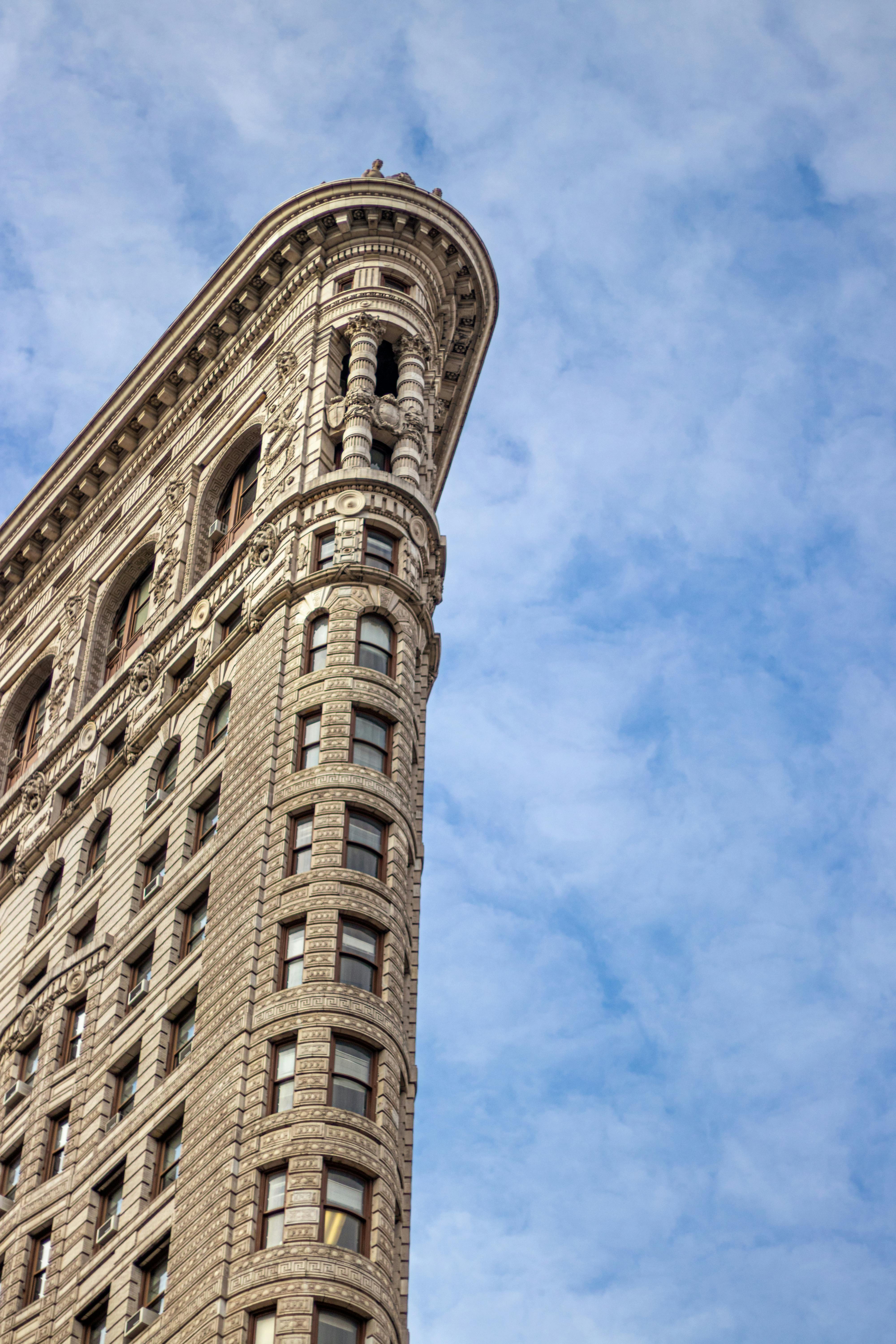 大西信之　リトグラフ　Flat iron building Flatiron buildings
