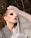 A Portrait of a Woman with a Buzz Cut