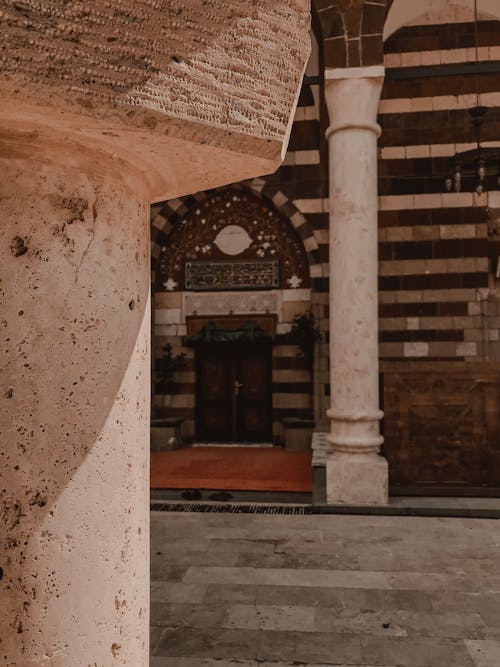 Close-up Photo of an Old Pillar 