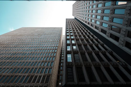 Low Angle Photography of High-Rise Buildings