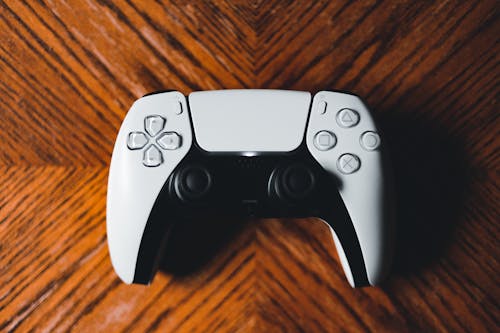 Close-Up Shot of a Game Controller 