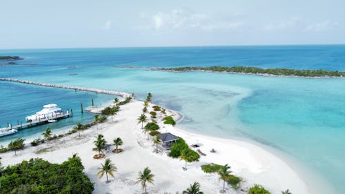 Aerial Footage of Seaside Resort 