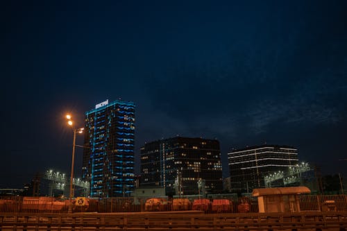 City Buildings at Night