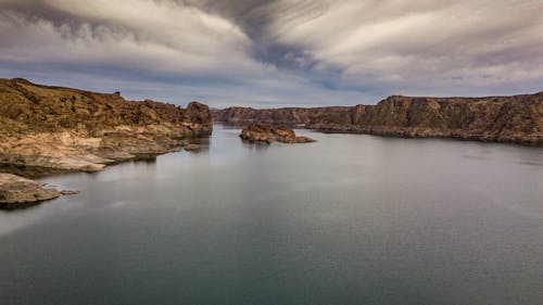 Drone Shot of a Lake