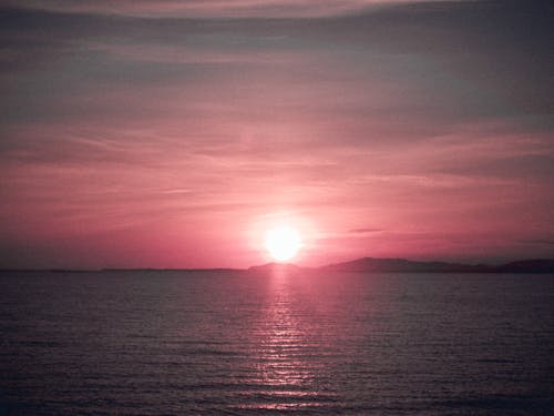 Free stock photo of beach sunset, beautiful sunset, beautiful view Stock Photo