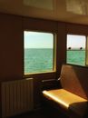 Sea of Ocean through a Ferry Window