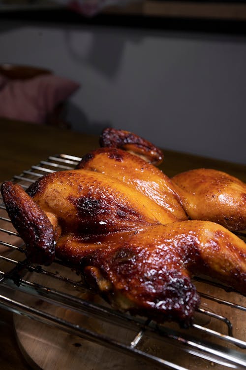 Free stock photo of honey roast chicken, roast chicken, roasted chicken