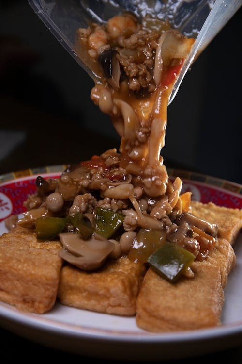 Free stock photo of chinese cuisine, chinese food, chinese tofu