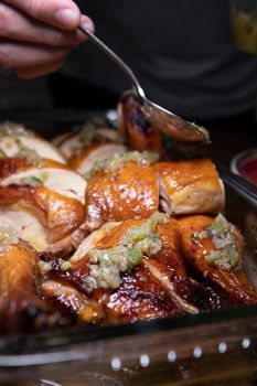 Poitrine de Poulet au Quinoa et Légumes Rôtis