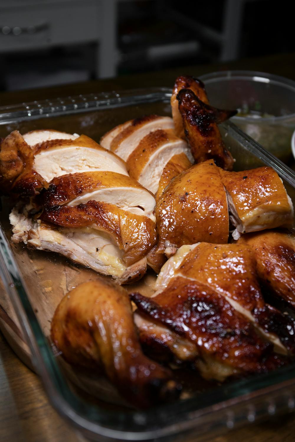 Juniper Berry Glazed Roast Chicken