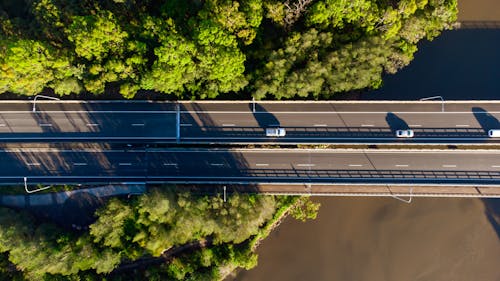 Top View Photo of Roadway