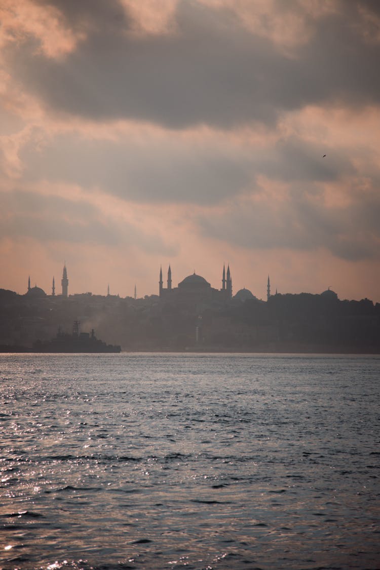 Clouds Over Sea In Istanbul