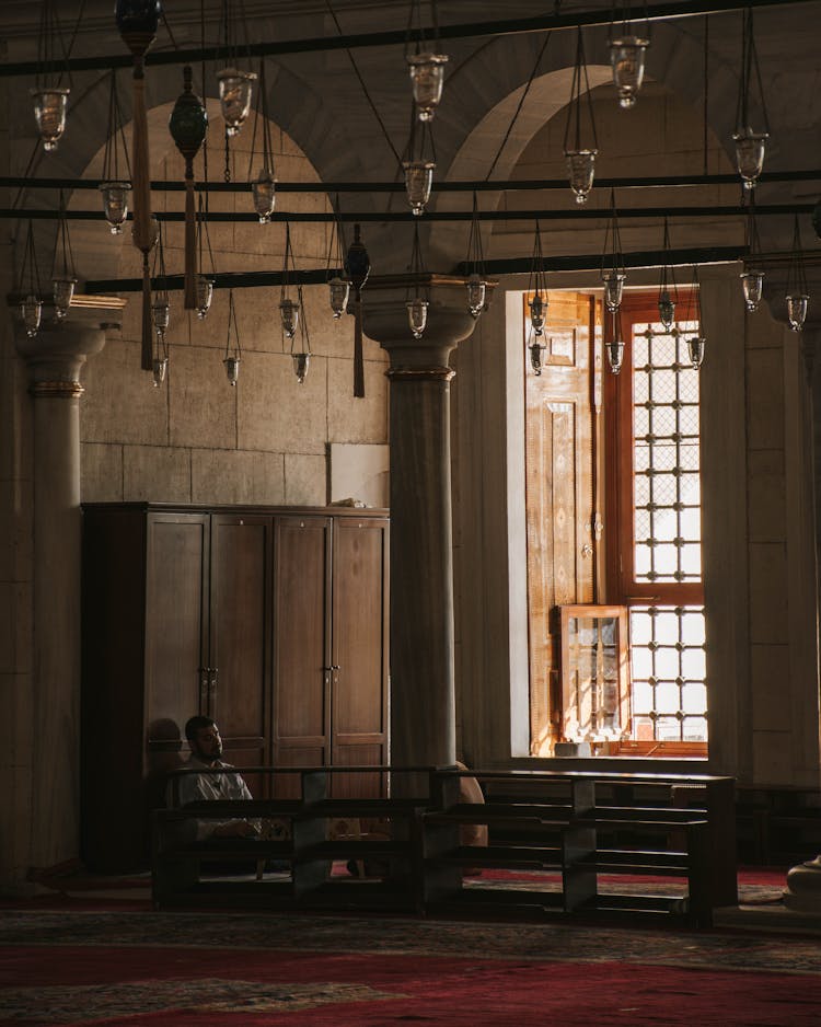 Light Bulbs In Mosque