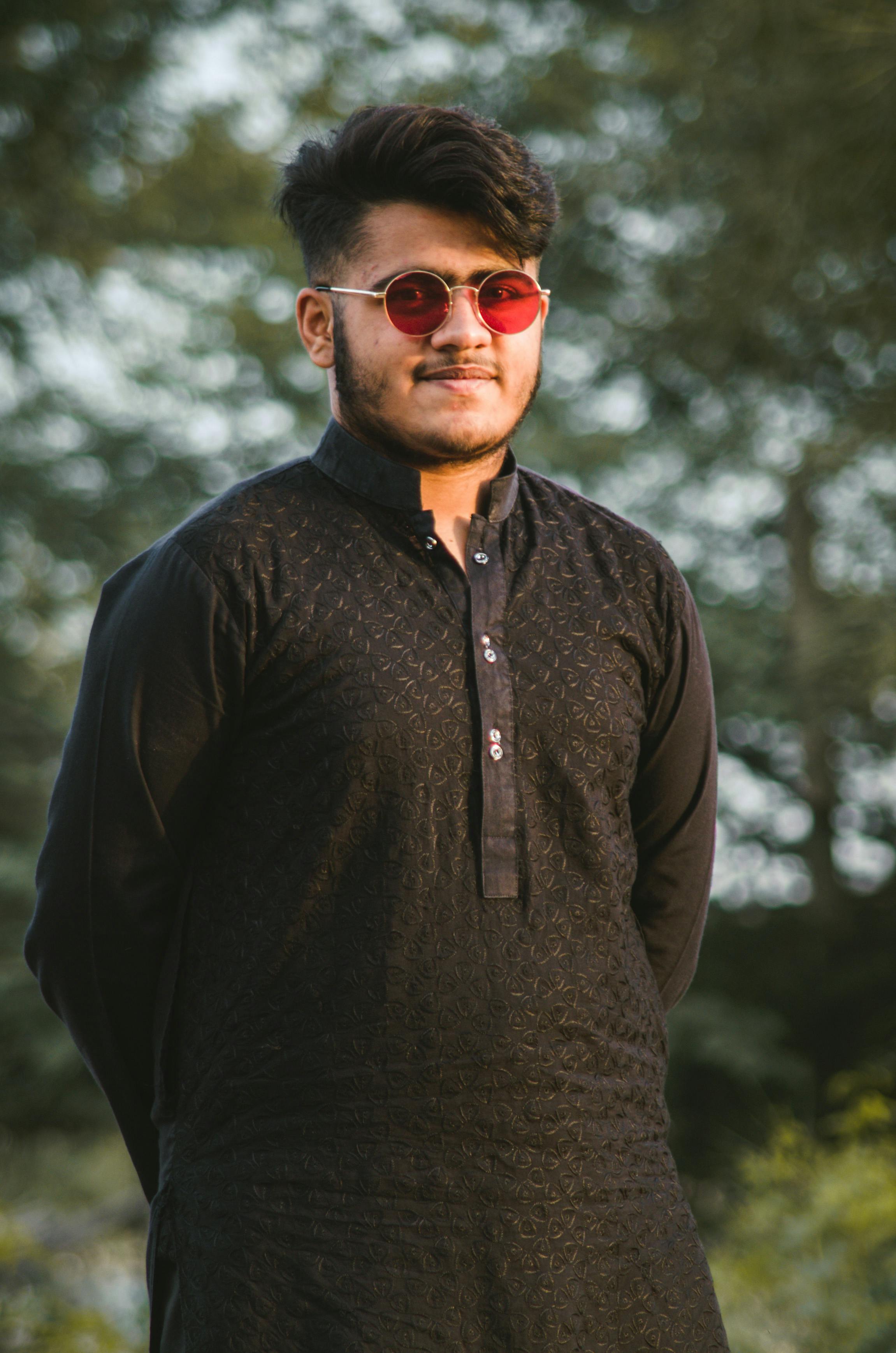 side-view-of-a-good-looking-man-free-stock-photo