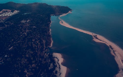 Aerial Photo of Island