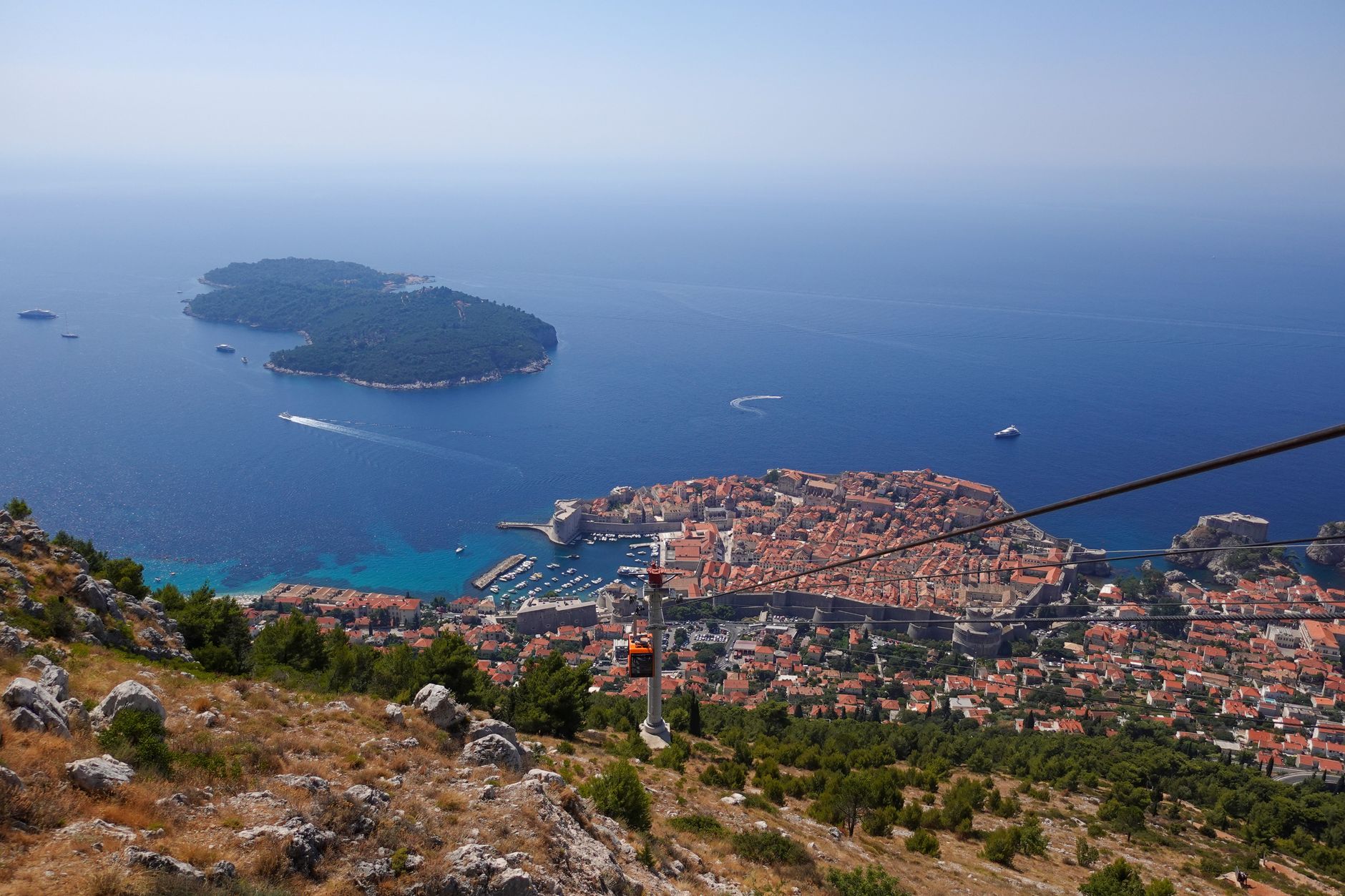 Mount Srđ Cable Car & Panorama